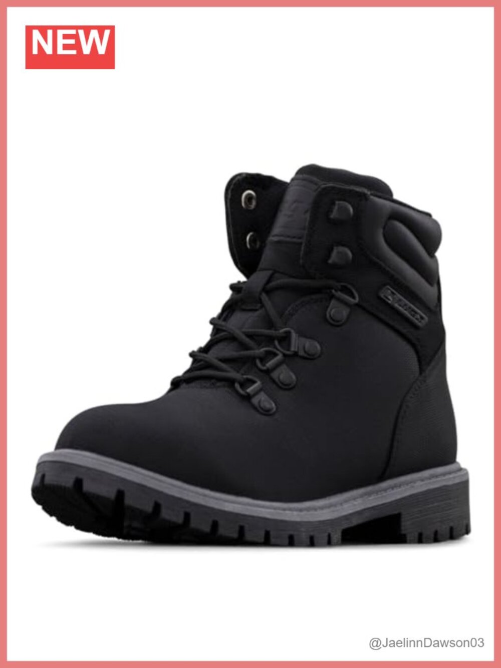 Lugz Grotto II Lace Up Ankle Hiking Boots Slip Resistant TPR Outsole